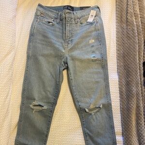 High rise vintage slim jeans
